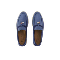 Loro Piana Замшевые лоферы Summer Charms Walk