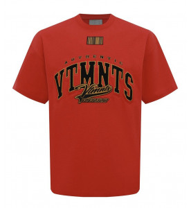 VETEMENTS Хлопковая футболка