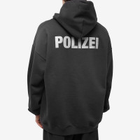 VETEMENTS Толстовка VETEMENTS Polizei Popover Hoody