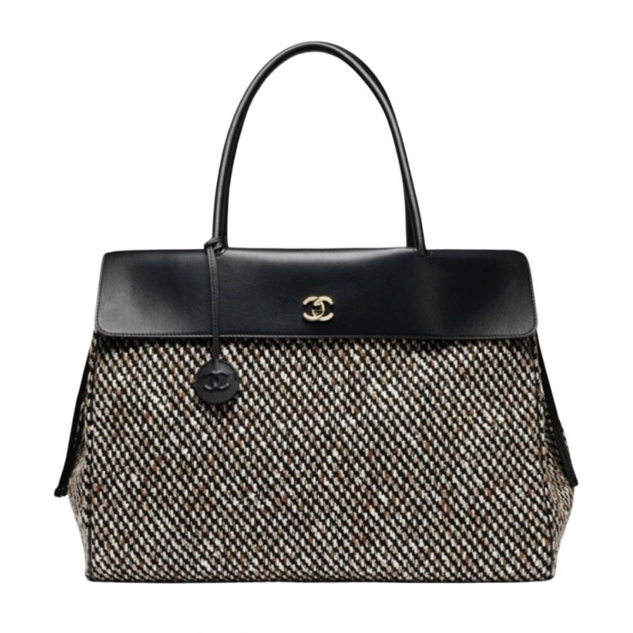 Chanel Сумка из твида Chanel Shopping Large