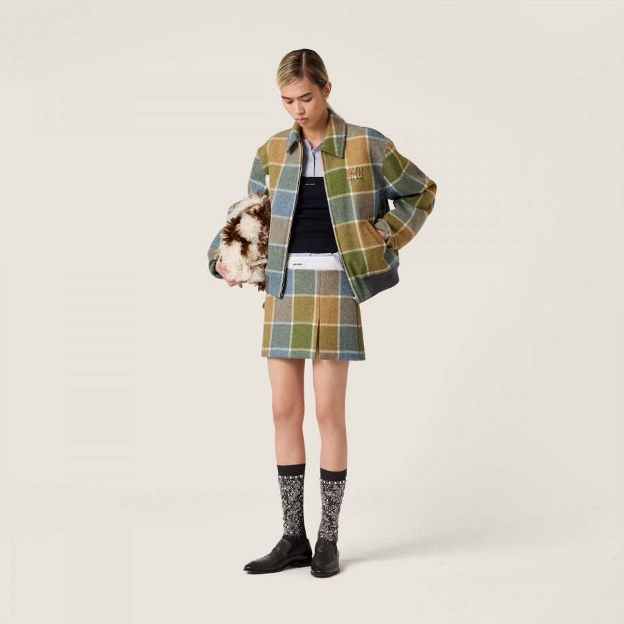 Miu Miu Кашемировый свитер-поло