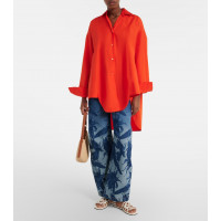 Loewe Кожаные шлепанцы Paula's Ibiza Petal Anagram