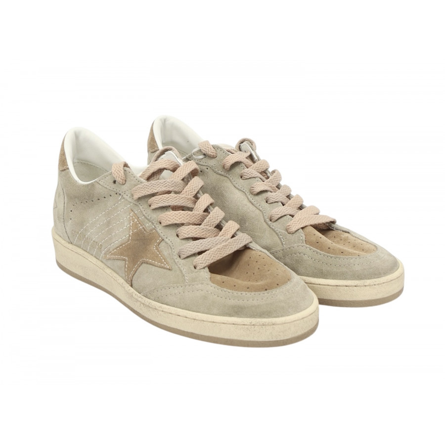 Golden Goose Замшевые Кроссовки Ball Star