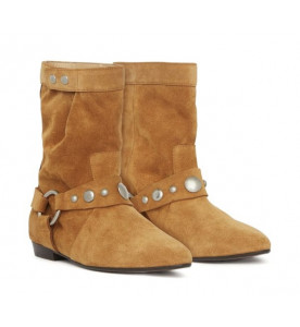 Isabel Marant Ботильоны Stanya из замши с заклепками