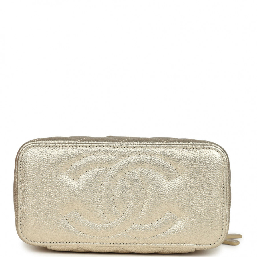 Chanel Сумка-трансформер Classic Powder Lambskin Pearl Crush Vanity