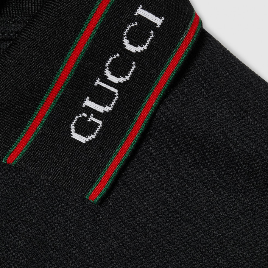 Gucci РУБАШКА ПОЛО ИЗ ХЛОПКА ПИКЕ