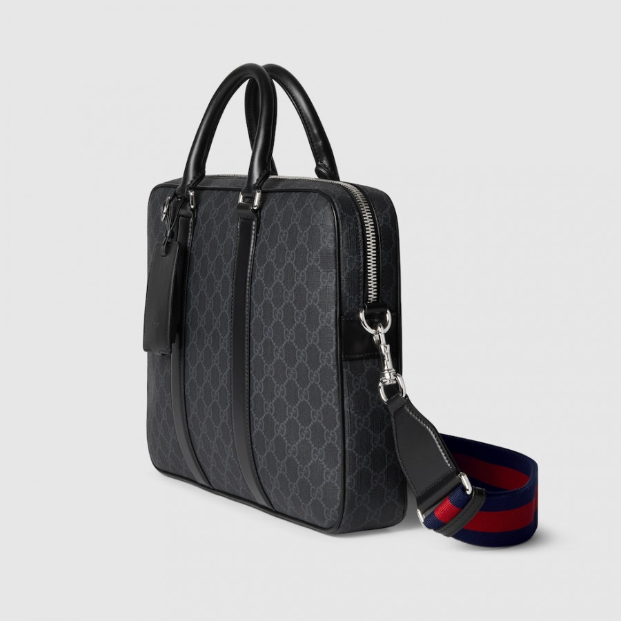 Gucci МАЛЕНЬКИЙ ПОРТФЕЛЬ GG С ПЛЕЧЕВЫМ РЕМНЕМ
