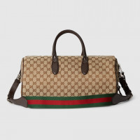 Gucci МАЛЕНЬКАЯ СУМКА-ДАФЛ ИЗ ТЕКСТИЛЯ GG