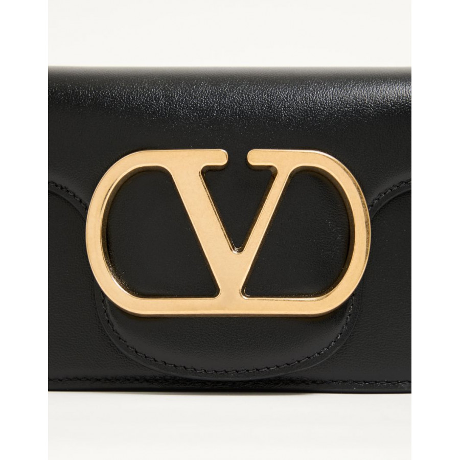 Valentino Маленькая сумка через плечо Locò из телячьей кожи