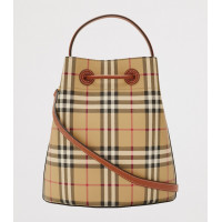 Burberry Сумка Small Check Monogram Bucket Bag