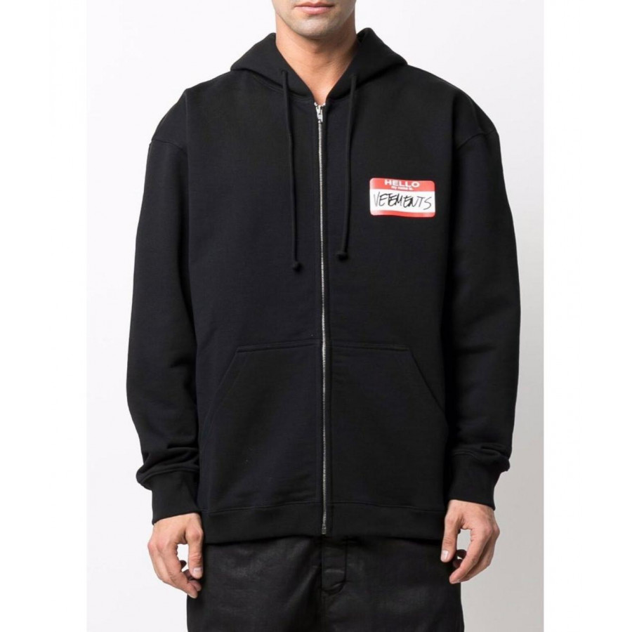 VETEMENTS Толстовка с капюшоном My Name Is