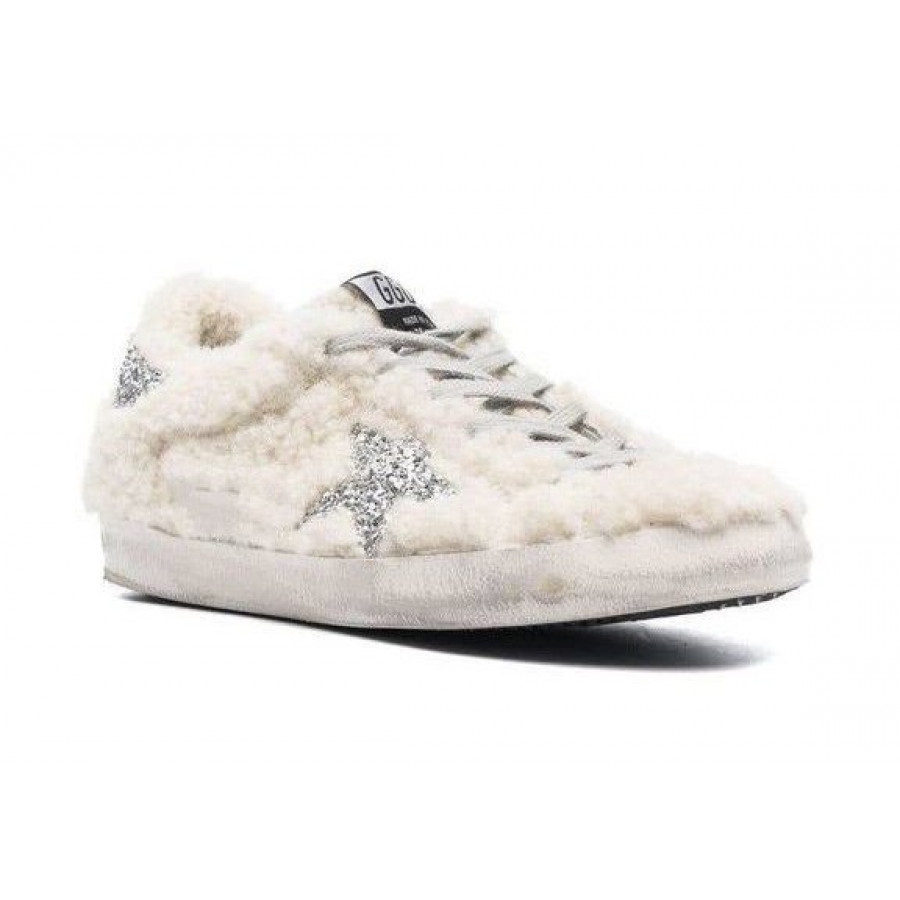 Golden Goose Меховые кеды Superstar
