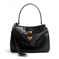 Balenciaga СУМКА RODEO SMALL С ОТДЕЛКОЙ ПОД КРОКОДИЛА