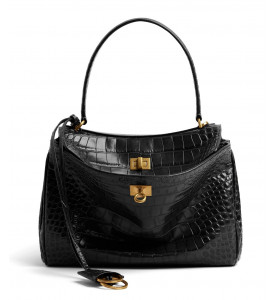 Balenciaga СУМКА RODEO SMALL С ОТДЕЛКОЙ ПОД КРОКОДИЛА