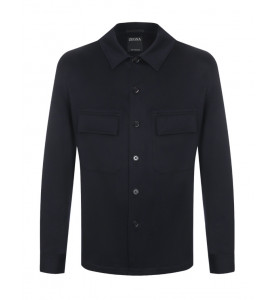 Zegna Кашемировая куртка-рубашка