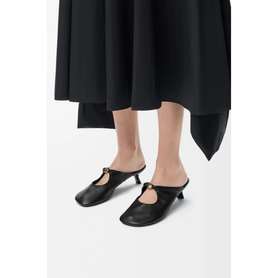 Loewe Мюли Pebble Soft из овечьей кожи наппа