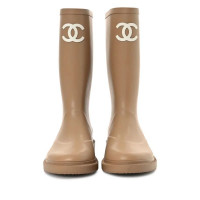 Chanel Резиновые сапоги с логотипом