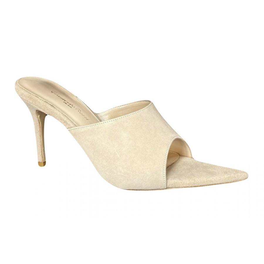 Gianvito Rossi Замшевые мюли Alise 85