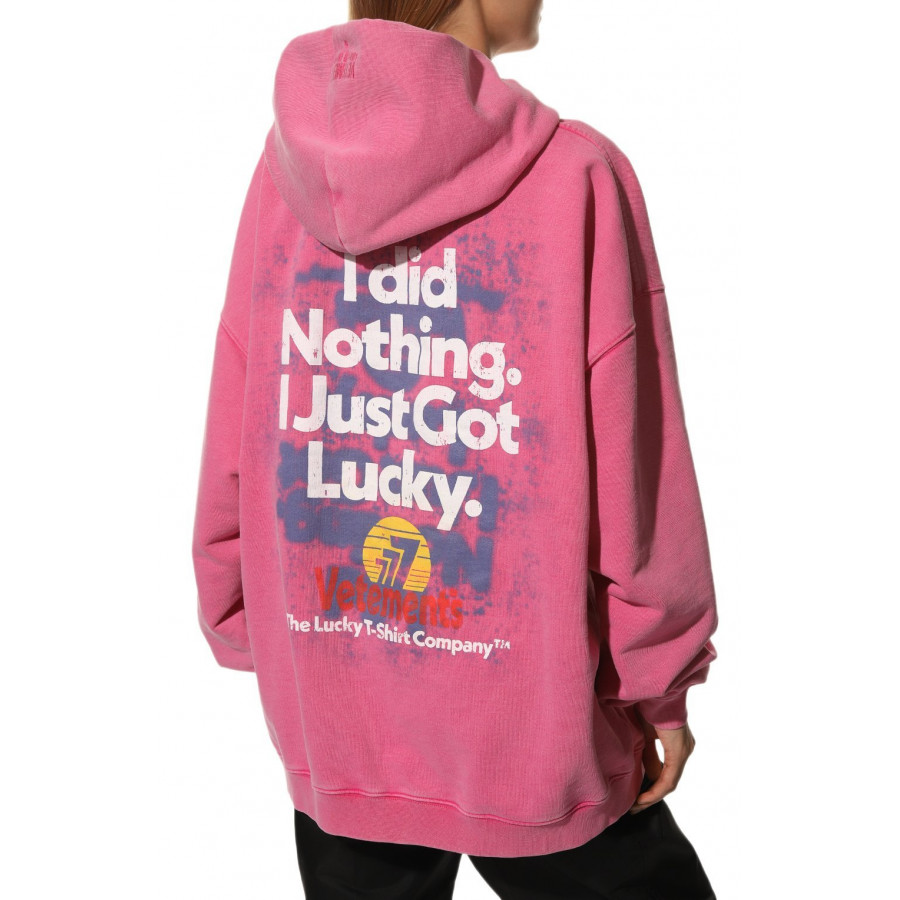 VETEMENTS Хлопковое худи