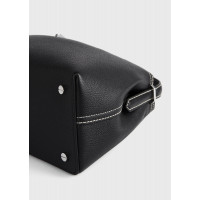 TOTEME Сумка-шоппер с замком T-Lock из зернистой кожи