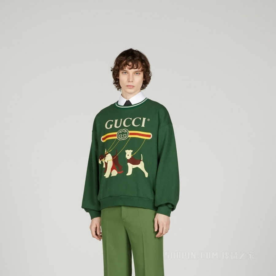 Gucci Свитер из хлопкового джерси