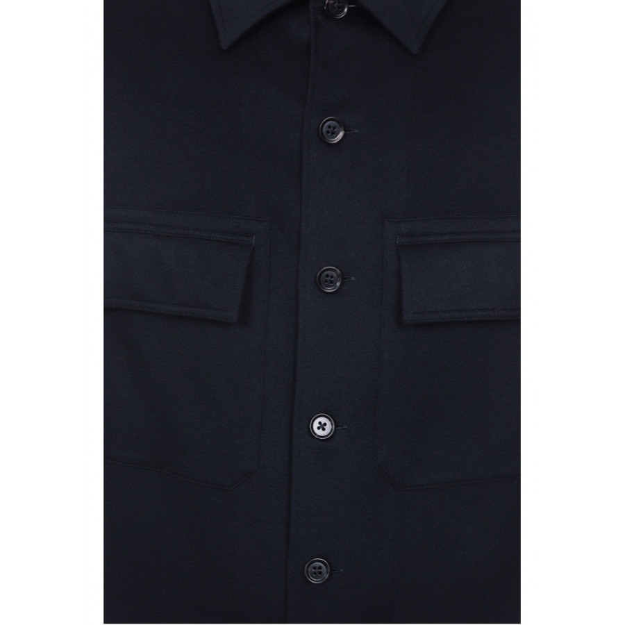 Zegna Кашемировая куртка-рубашка