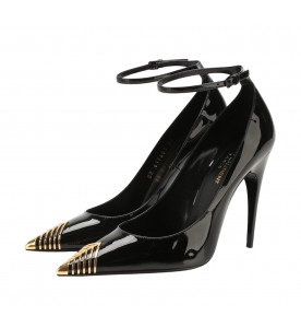 Saint Laurent Кожаные туфли Newton