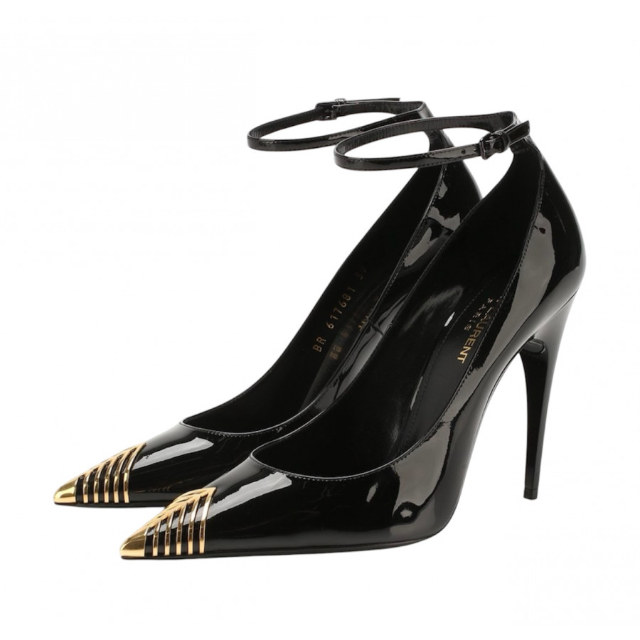 Saint Laurent Кожаные туфли Newton