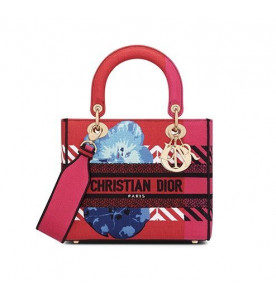 Dior СУМКА LADY D-LITE, МОДЕЛЬ СРЕДНЕГО ФОРМАТА