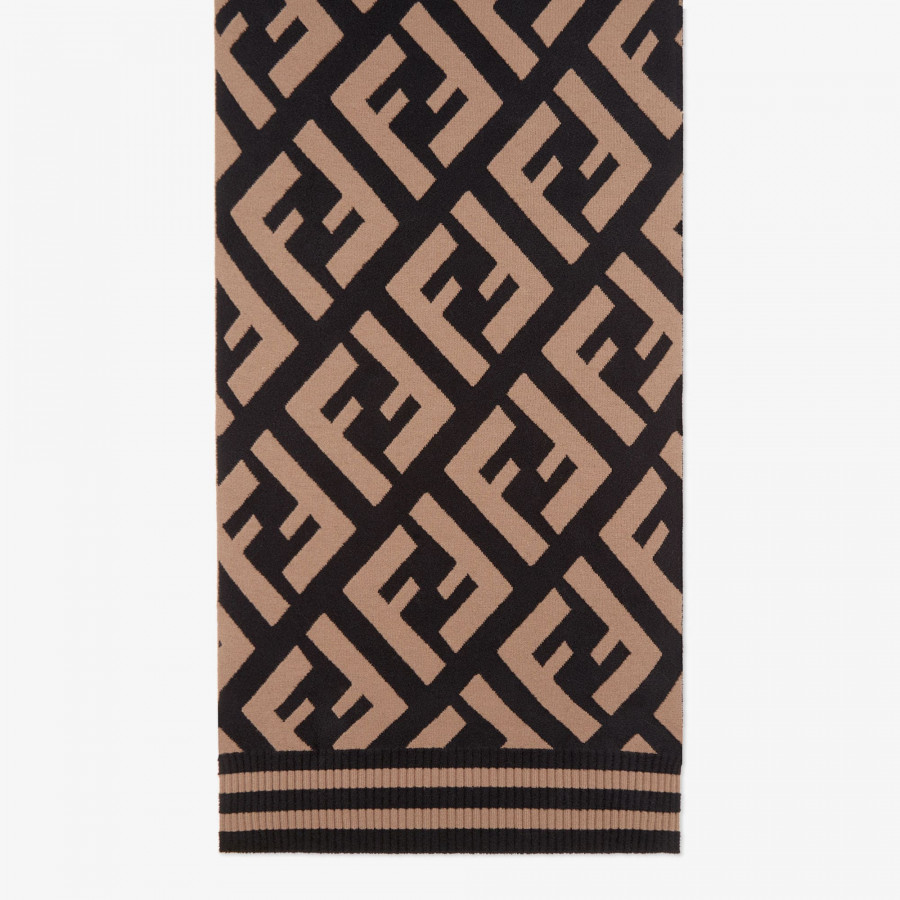 Fendi Шарф из шерсти и вискозы