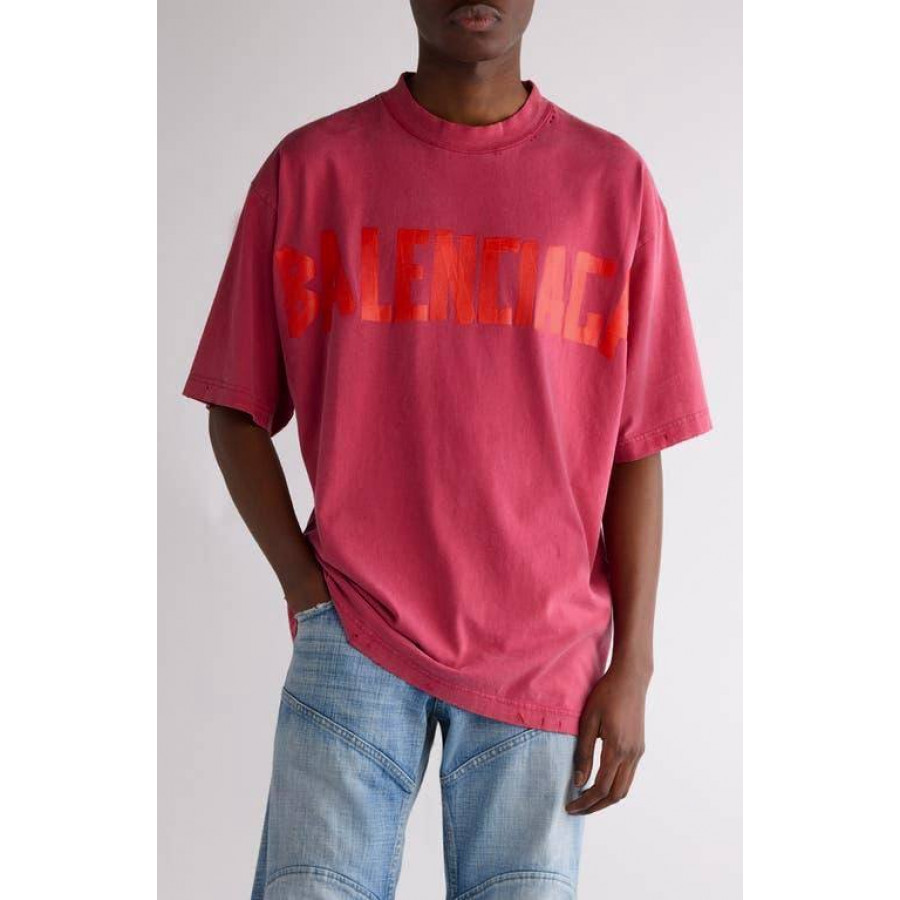 Balenciaga Футболка Tape Type Tee