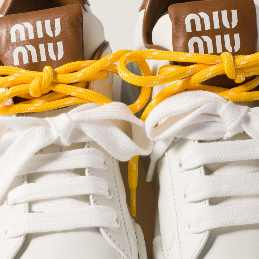 Miu Miu Кожаные кроссовки