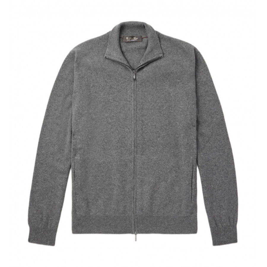 Loro Piana Кашемировый свитер на молнии