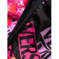 Versace Купальник с круглым вырезом и логотипом