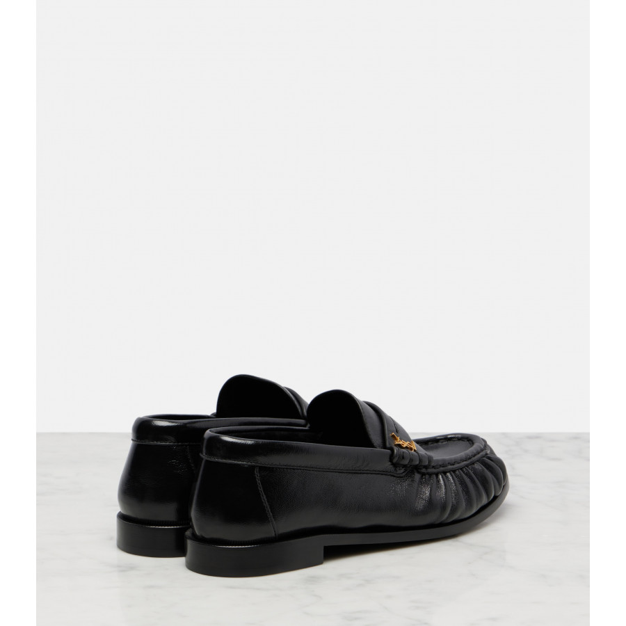 Saint Laurent Кожаные пенни-лоферы Le Loafer Cassandre
