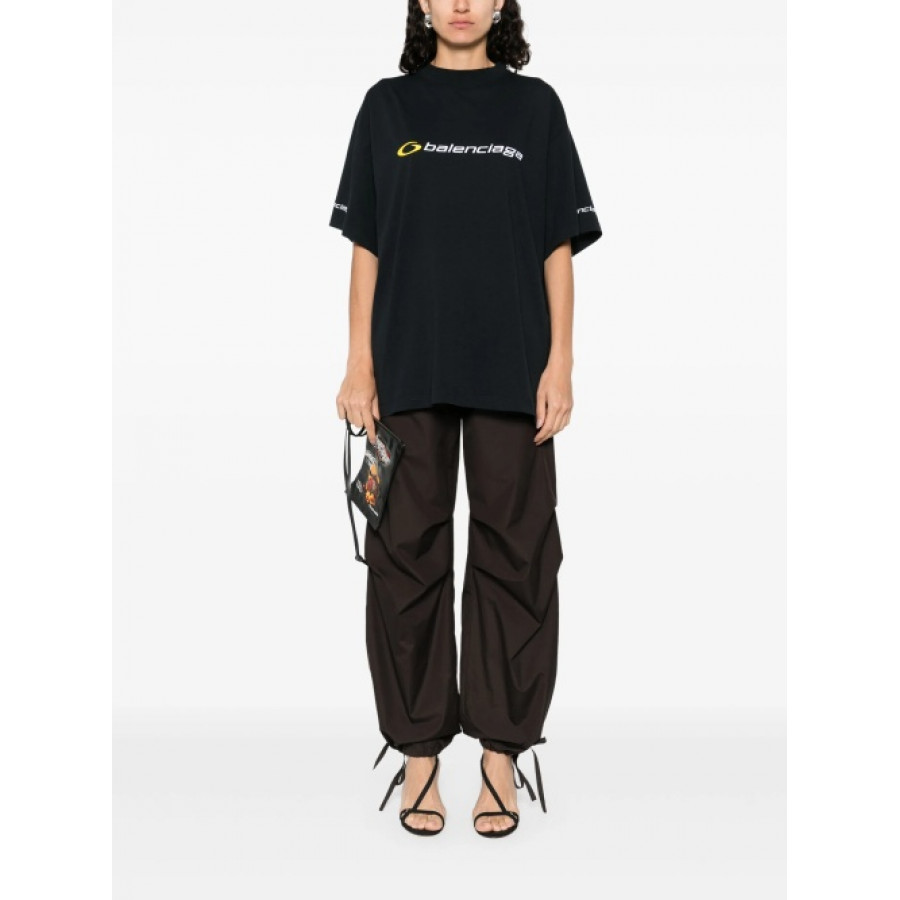 Balenciaga Футболка из хлопка с логотипом
