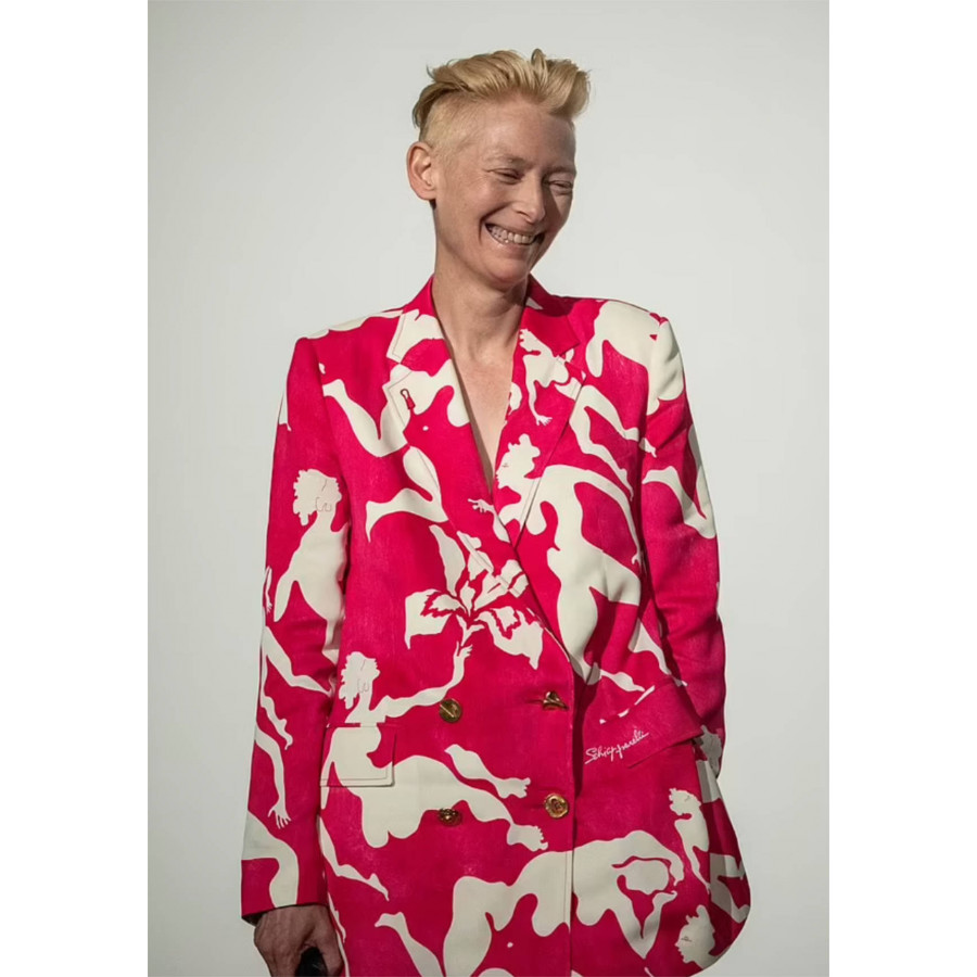 Schiaparelli Пиджак с замком PAINTRBUSH