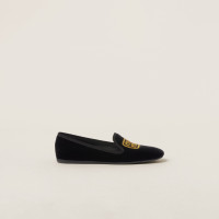 Miu miu Бархатные слиперы
