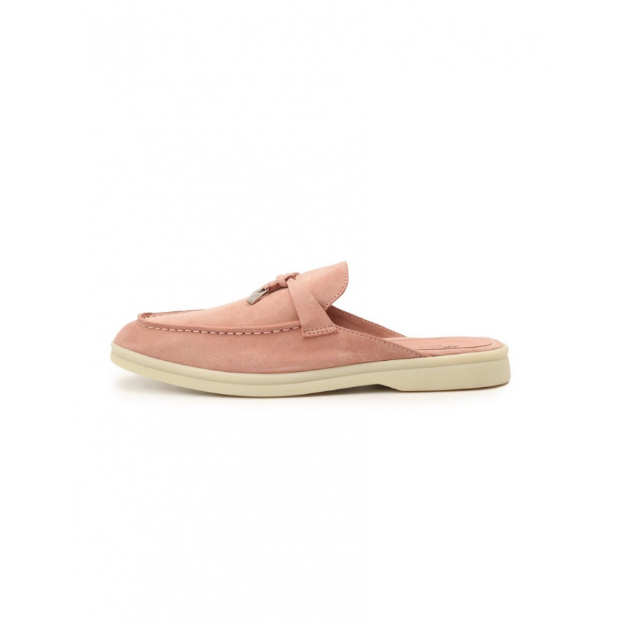 Loro Piana Замшевые сабо Babouche Charms Walk