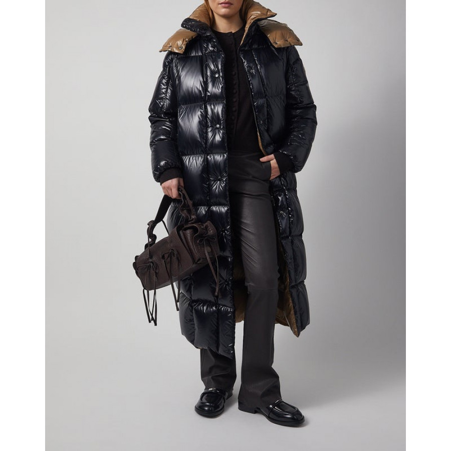 Moncler ДЛИННЫЙ ПУХОВИК С КАПЮШОНОМ PARNABIA
