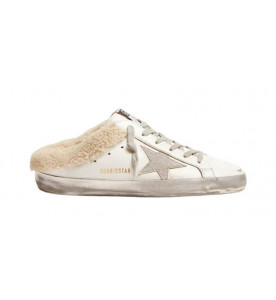 Golden Goose Меховые сабо Super-Star