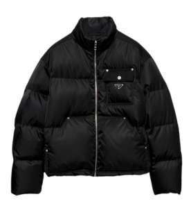 Prada Укороченная пуховая куртка Re-Nylon
