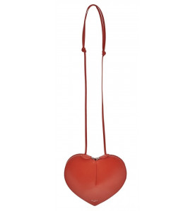 ALAIA СУМКА LE CŒUR ИЗ ТЕЛЯЧЬЕЙ КОЖИ