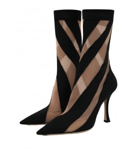 Jimmy choo Текстильные ботильоны Sock Jimmy Choo / Mugler