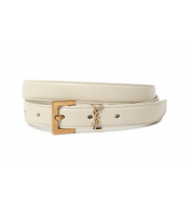 Saint Laurent LaurentКожаный ремень Narrow Monogram