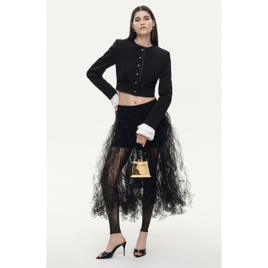 Saint Laurent Кожаные лакированные мюли Babylone