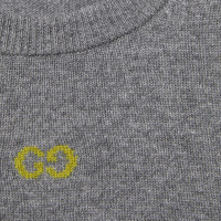 Gucci ТОНКИЙ КАШЕМИРОВЫЙ СВИТЕР С ИНТАРСИЕЙ