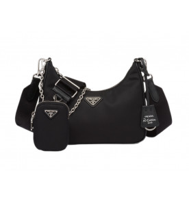 Prada Сумка Prada Re-Edition 2000 из нейлона и кожи