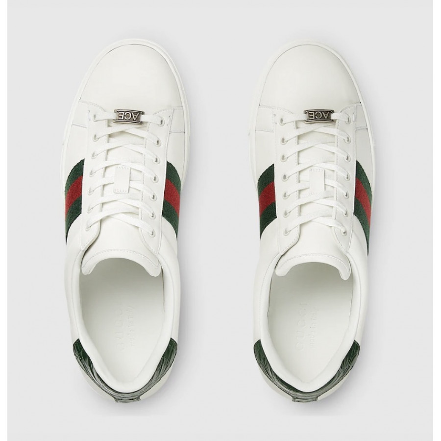 Gucci Мужские кроссовки Ace с логотипом Web