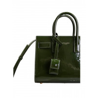 Saint Laurent СУМКА SAC DE JOUR ИЗ ЛАКИРОВАННОЙ КОЖИ NANO